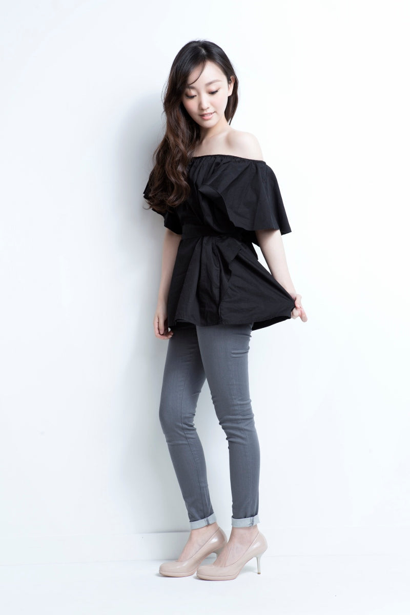 Grey Legging Pants-3