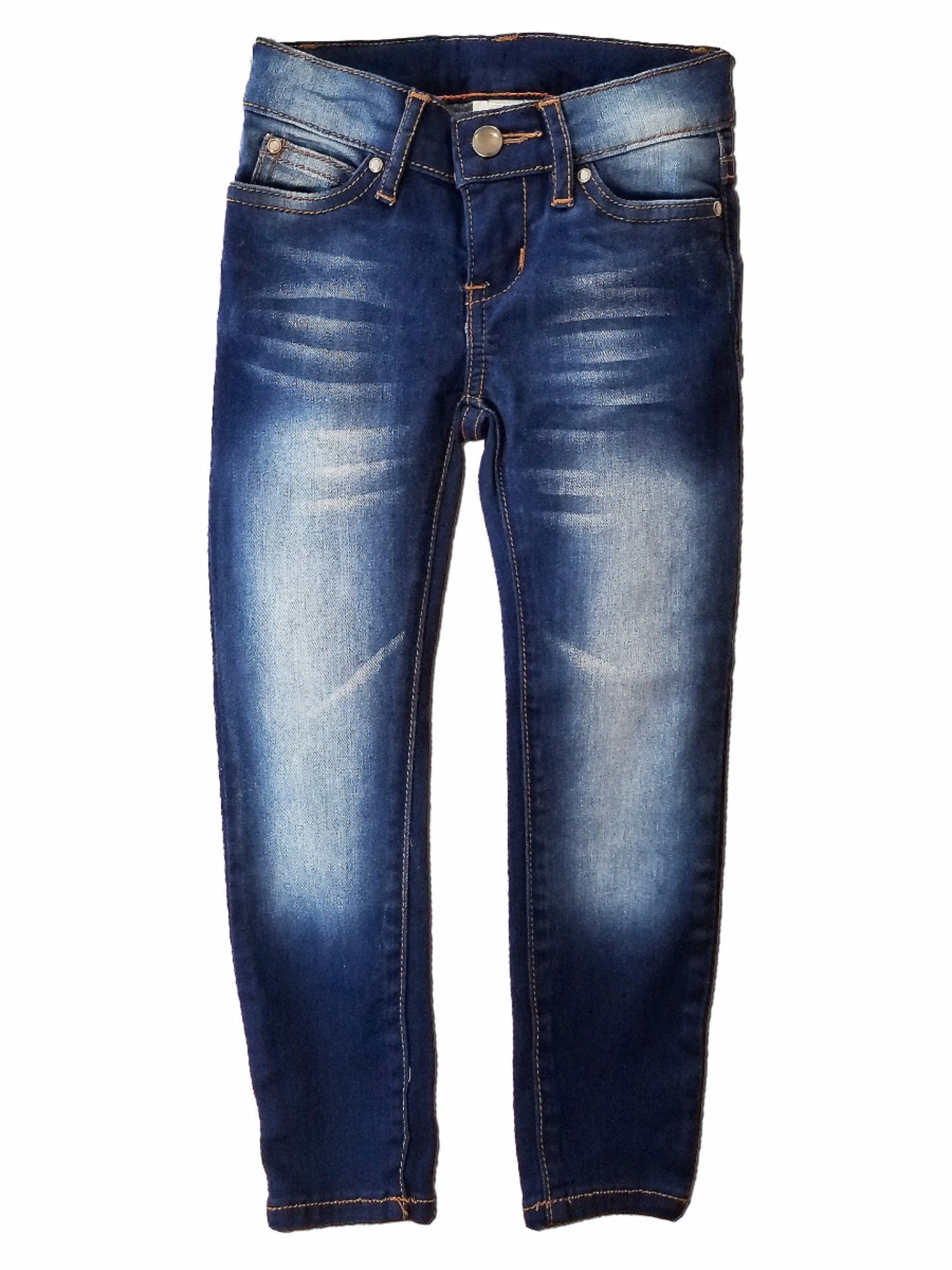 Skinny Bright Indigo Skinny Jeans-2